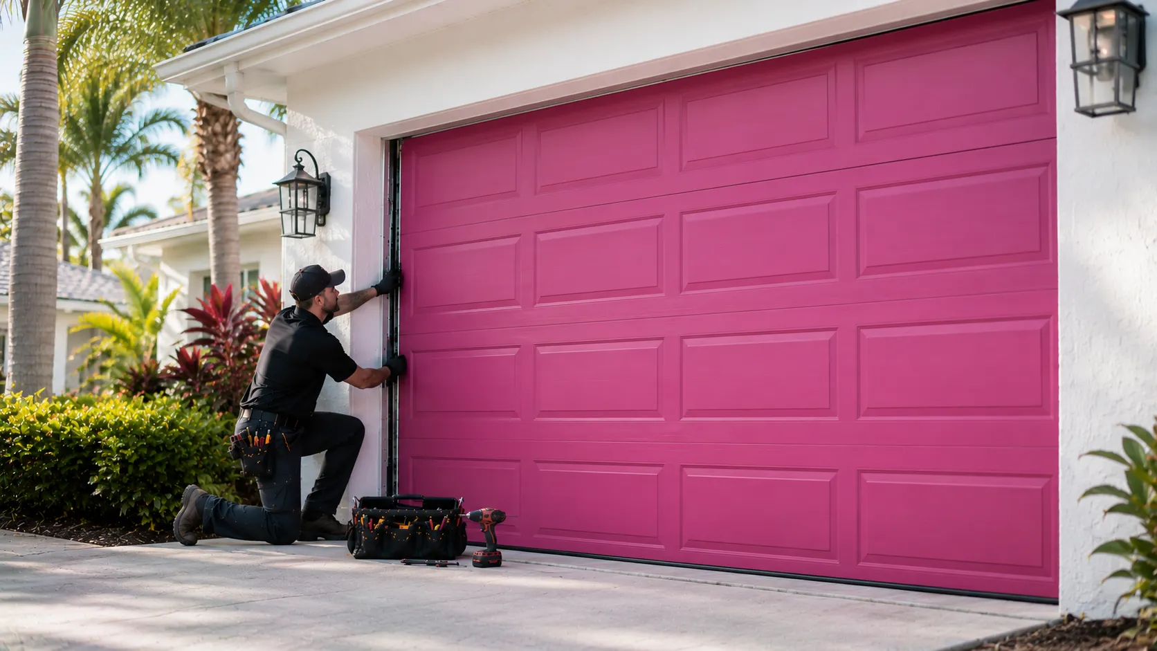 Tell us what’s wrong - Searcy garage door service