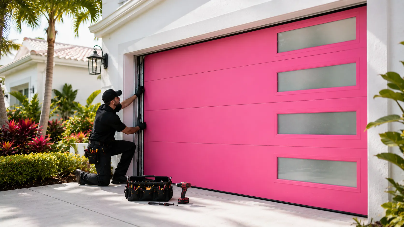 Tell us what’s wrong - Searcy garage door service