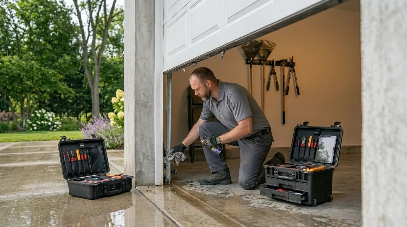 Is Your Searcy Garage Door Worth Fixing, or Time to Replace It