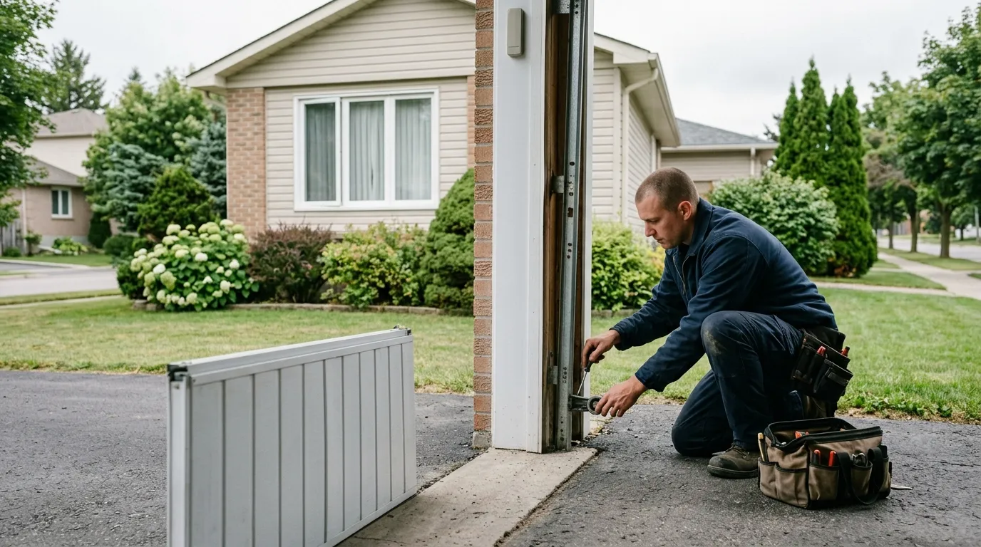 Repaired & tested - Searcy garage door service