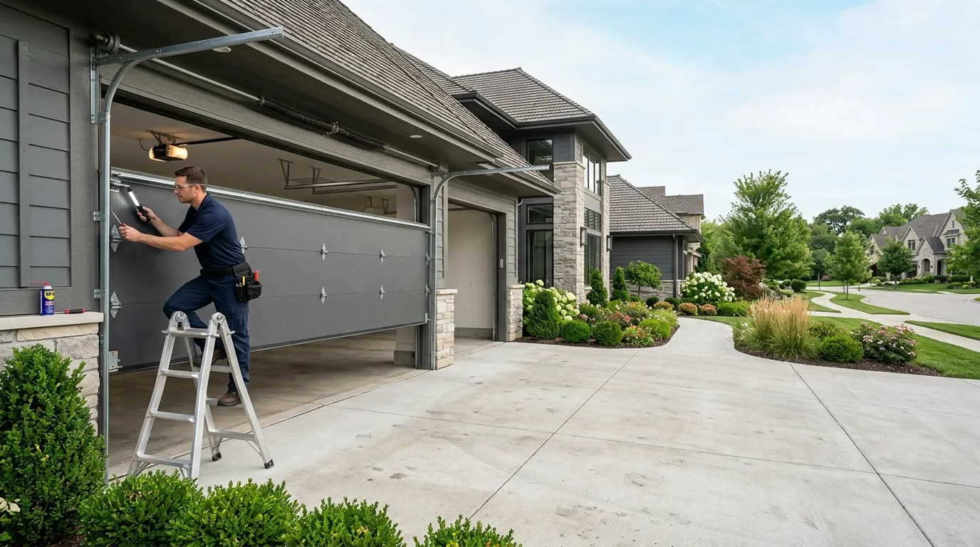 Repaired & tested - Searcy garage door service