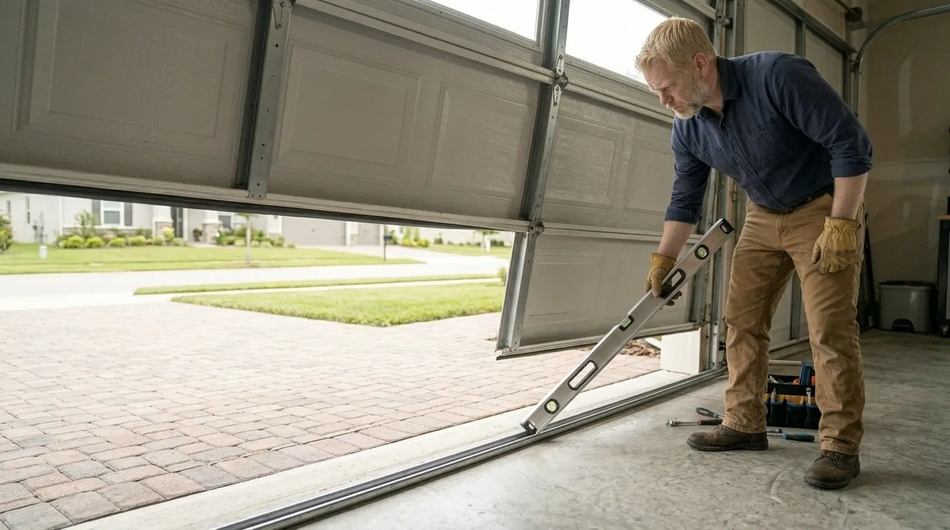 Repaired & tested - Searcy garage door service
