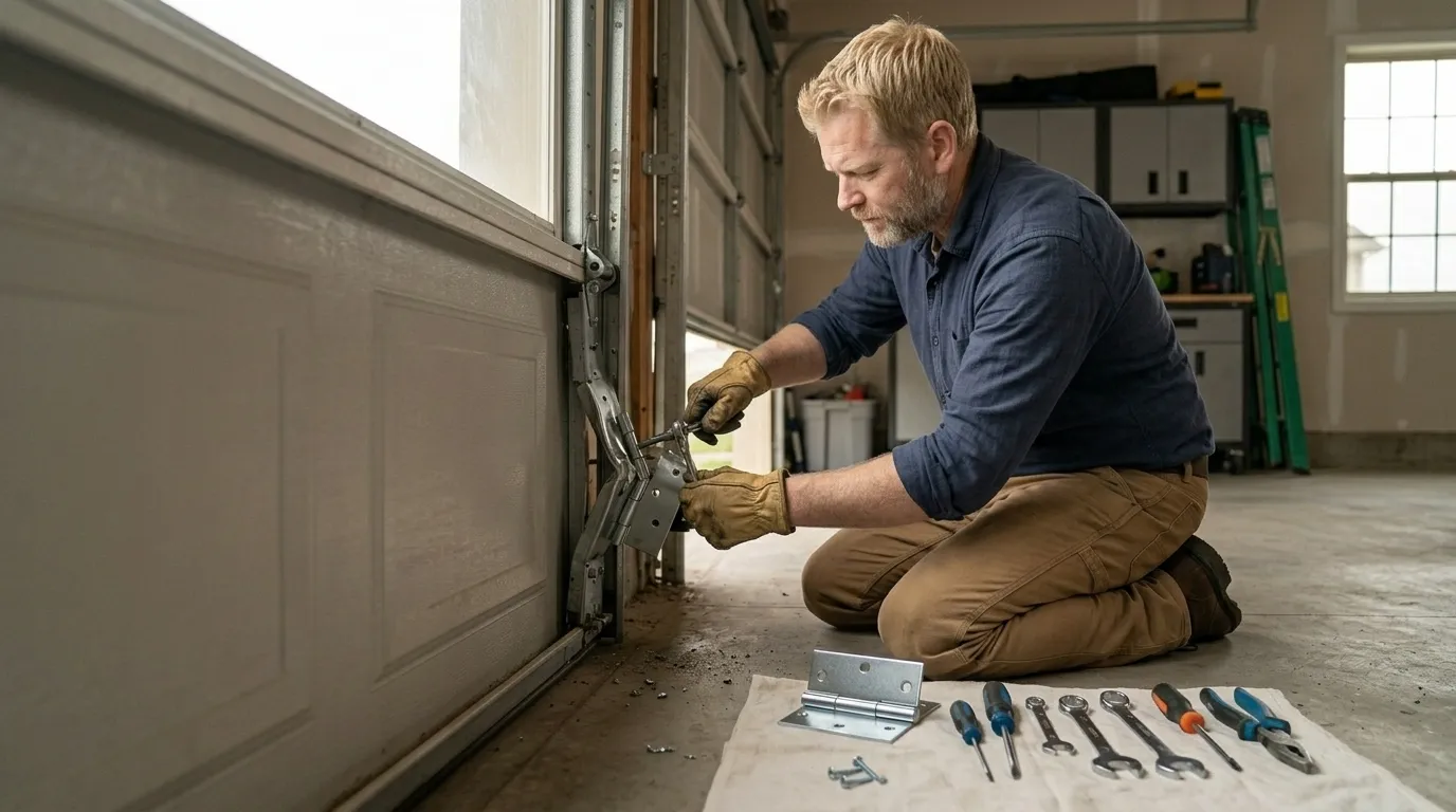 Repaired & tested - Searcy garage door service