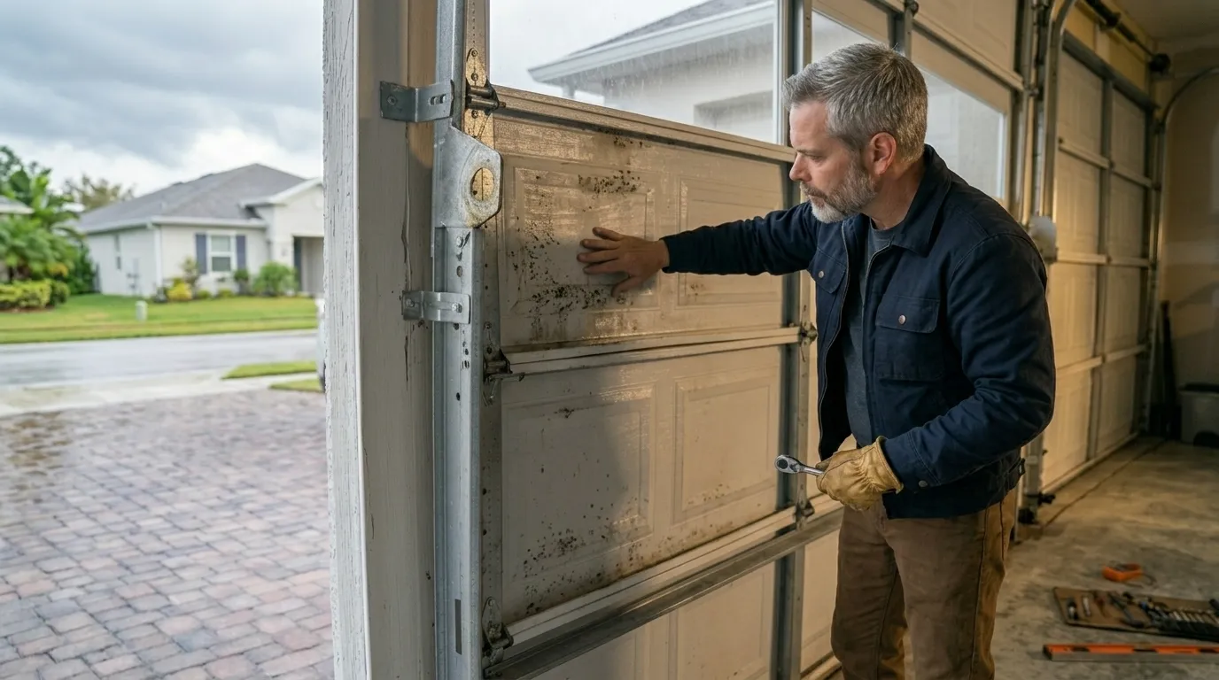Repaired & tested - Searcy garage door service