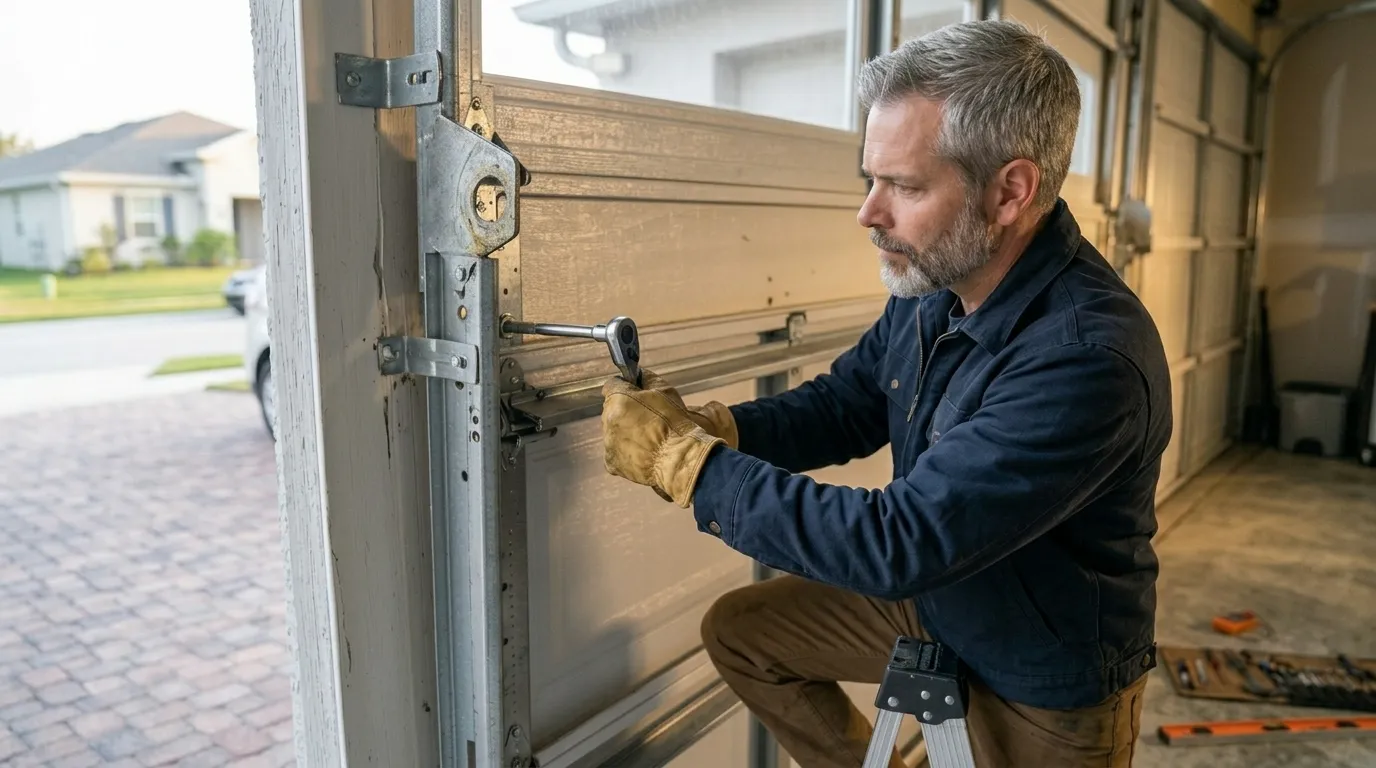 Repaired & tested - Searcy garage door service