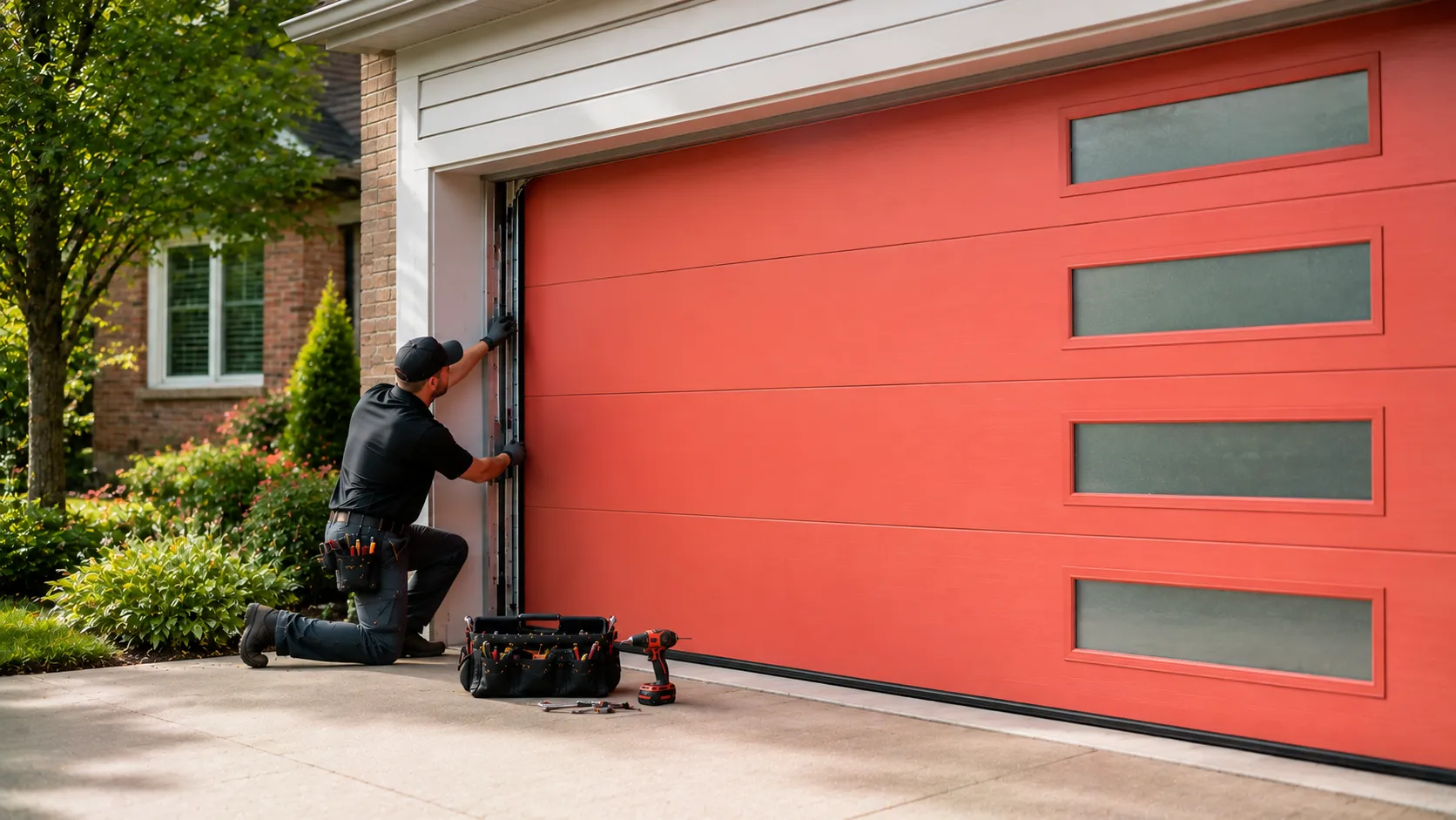 Cable Repair for Bald Knob's Original 1970s Garage Doors