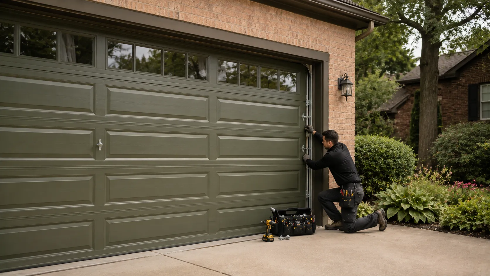 Garage door service areas in Searcy